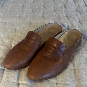 Dansko Brown Leather Mules